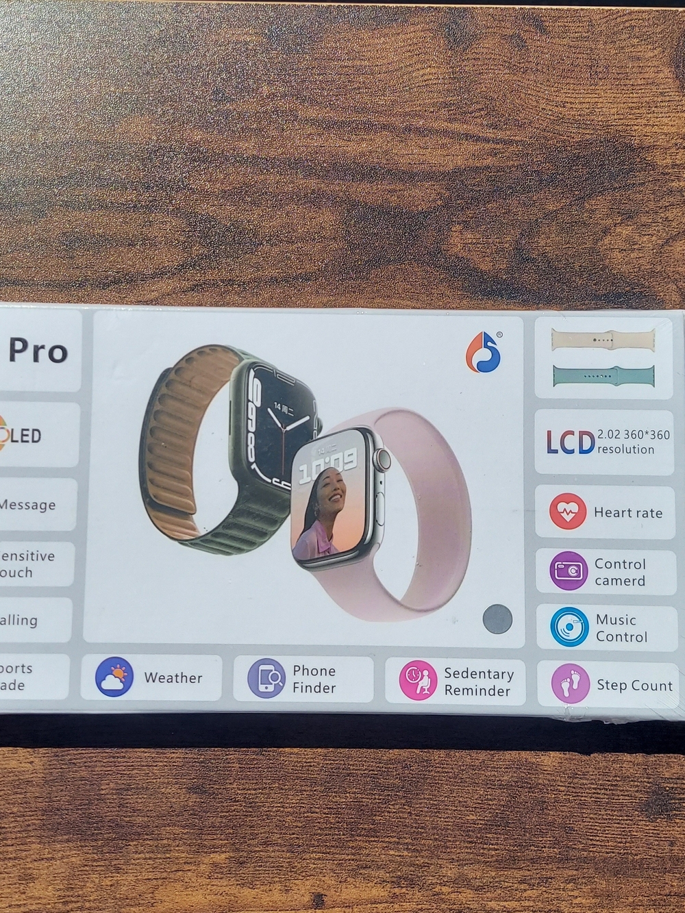 Smartwatch Pro S9 NWT Athleisure Office Athletic Gym Streetwear